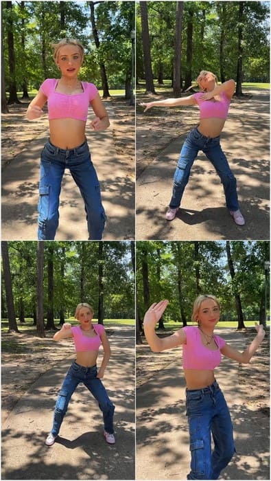 Blonde Alyssa Joy in Tight Jeans Full Video Free