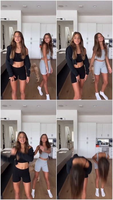 Teenagers Clements Twins Instagram Dance Challenge