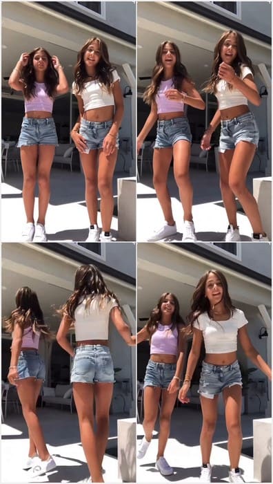 Clements Twins Posing in Jeans