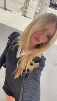 Emily Dobson Long Blonde Hair