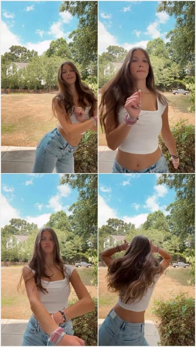 Beauty teen Callie Leinbach w perfect tits - Hot video with Callie.