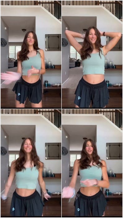 Callie Leinbach Teen Beauty Tits - She dance and bounce big tits. Wow.