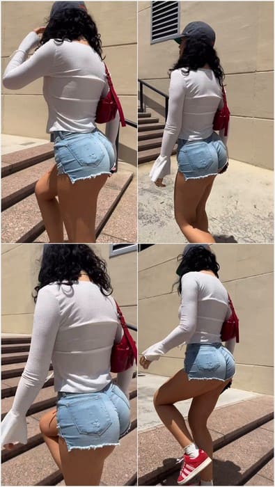 Vanessa Reinhardt Teen fit ass outside video. Wow, very hot video.