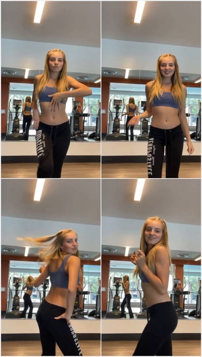 Tiktok star and popular instagram fashion young model AnnaKate Dooley - Really Beauty Girl! Video.