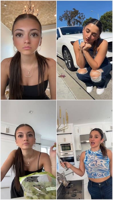 How old is Coco Quinn? 18 years old! Sexy Teen Video - Beauty young girl from Tiktok. She is incredible and hot babe.