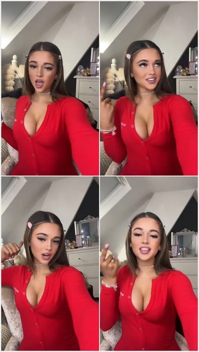 Age Daizie Johnson 18 years old right now! She is sexy beauty teen from tiktok, very popular star.