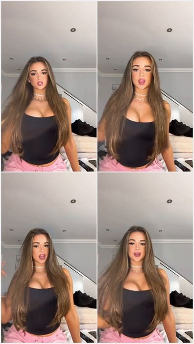 Sexy tiktok model Daizie Johnson with Natural Big Tits. Bouncing boobs - perfect video today. Download!