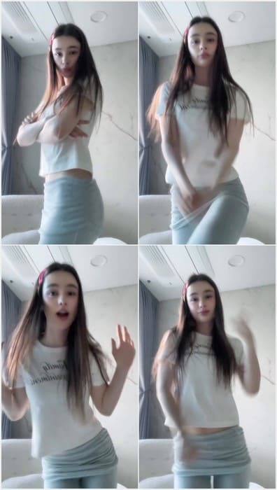 Tarankaaa Brunette Model in tight pants - posing for you. Leaked tiktok hot video from Dasha Taran.