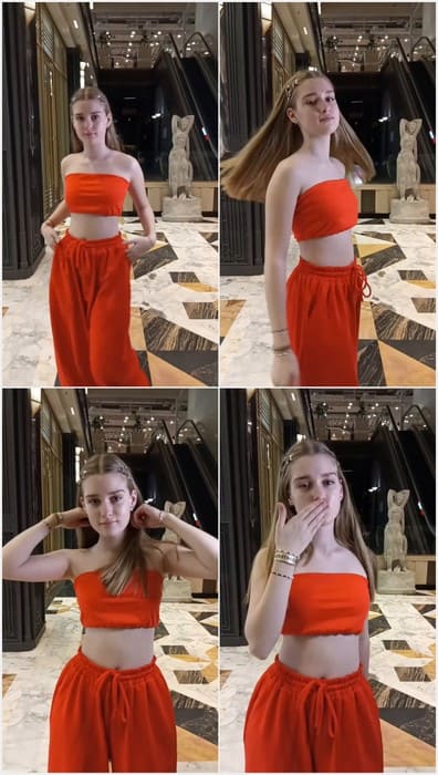 Sexy fashion model - Young babe Elizaveta Syomkina, just beauty russian teen video.