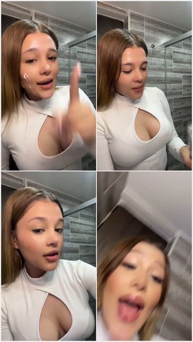 Lasofiavm teen model in sexy tight t-shirt and show her young big tits. Enjoy and masturbate fast!