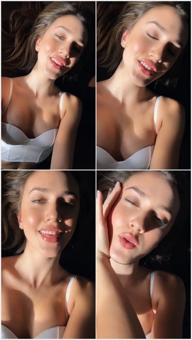 Tik tok leaked video Pilot Paisley-Rose pussy and natural tits. Beauty young instagram star.