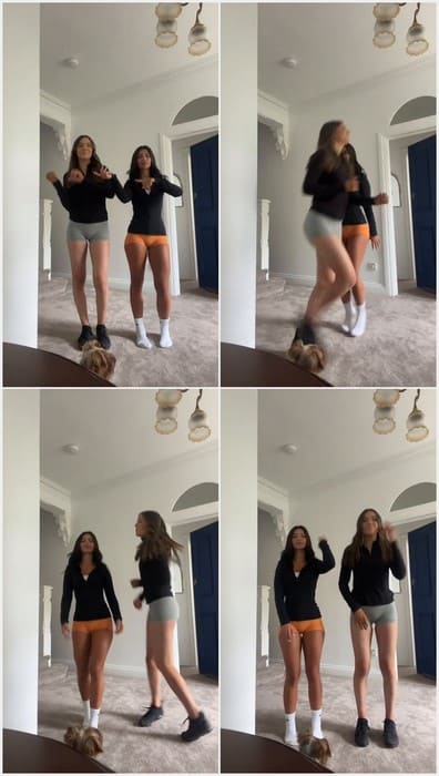 Instagram Alexa Alija and her sexy younger friend showing asses and pussies in VERY tight panties. Hehe :)