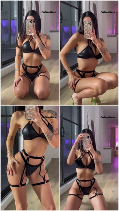 Annelese Milton instagram star in sexy lingerie and show her pussy tight. She is ready for hard fucking now! Download it.