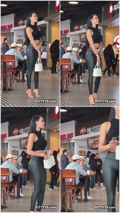 Corrie Yee topless on public in tight black pants. Her legs very long and sexy. She have beauty big tits and pussy lips.