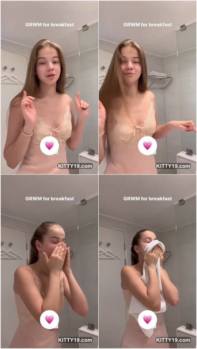 Leaked video with fashion model Maria Talanova in bathroom