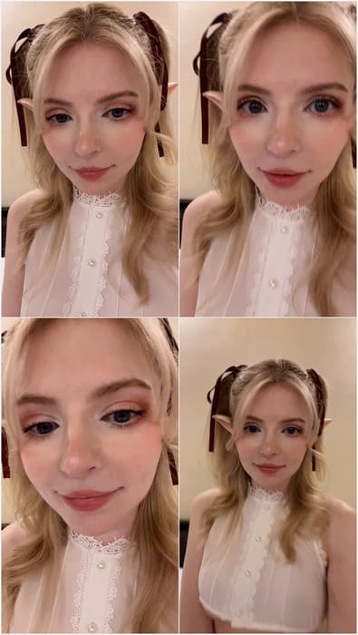 Blonde PeachMilky cosplay model on leaked free onlyfans video. Full naked video with Peachy Milk.