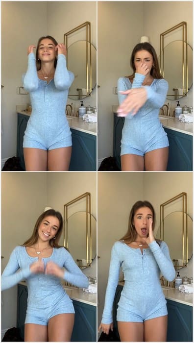 Sadie Mckenna ass dancing video and show her cameltoe pussy. Sexy beauty face after blowjob. Instastar so hot!