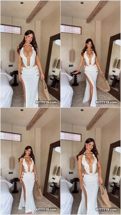 Ella Cervetto nudes titty nippls in tight white dress. Download it leaked rare video with Ella Cervetto and enjoy!