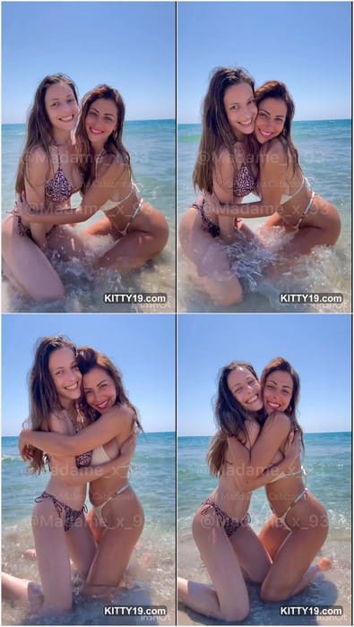 Italy escort babe Maddalena Cabizzosu leaked video tits with her lesbian GF from Rome. Perfect video!