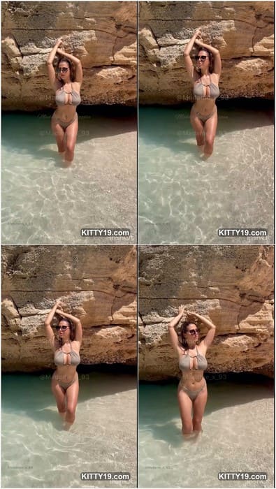 Maddalena Cabizzosu topless on the beach with her BF before hard fucking in the asshole! Download full video and enjoy.