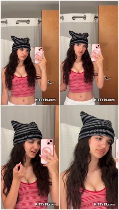 Sexy tiktok babe Madeleine McGraw brunette on leaked video selfie video. Enjoy buddy!