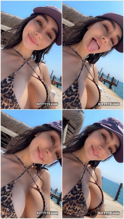 Husvjjal6 onlyfans leak video from the beach, show her perfect tits in mini bikini and her lips after deep blowjob sex!