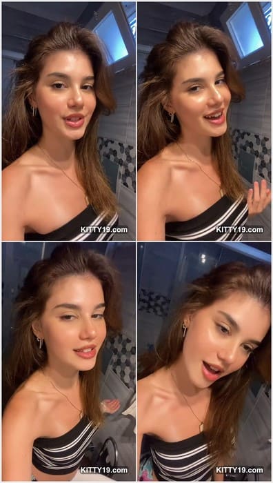 Zeynepekcann instagram star with long haird and sexy beauty face, love mouth fucking and facial on her face.