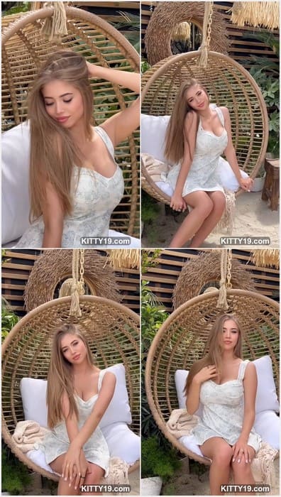 Alina Bernevec leak big tits video - beauty model with cute face, hot titty waiting your dick for massive cumshot on boobs and face!