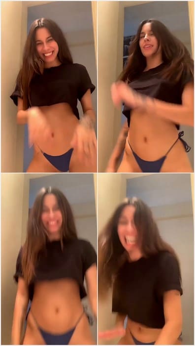 Fernanda Mota Farhat onlyfans leaked video in sexy black smell panties and she want take off her panties for you! Download leaked video.