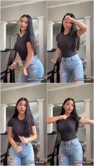 Joy Mei naked in jeans but she take off her dirty and smell panties. Her pussy not virgin, she love asshole fucking and blowjob.