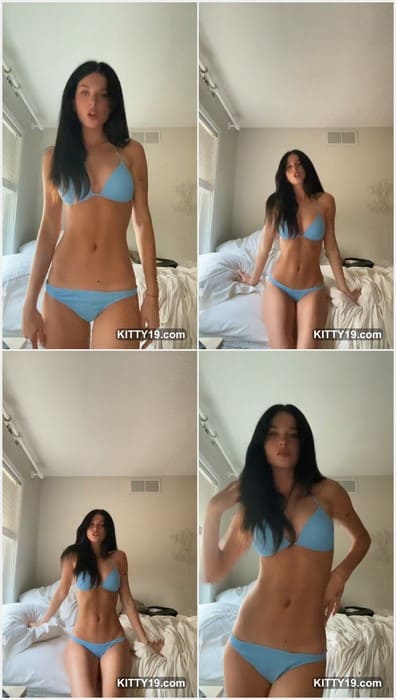 Teen hot brunette Ricki Stafford onlyfans leaked full video. Rare video with hot Ricki Stafford in bikini and showing her pussy lips in panties.