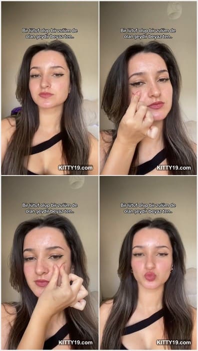 Cerennuss tiktok leaked video with pretty turkish face model and her small mouth. Wow, i need fuck her mouth right now!