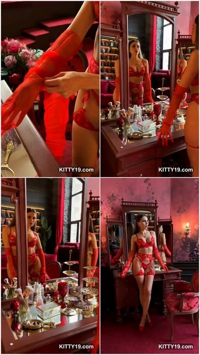 Lika0190 porn Russian instagram star with HOT and RARE ass and legs in sexy red lingerie for hard sex. Her asshole so slut!