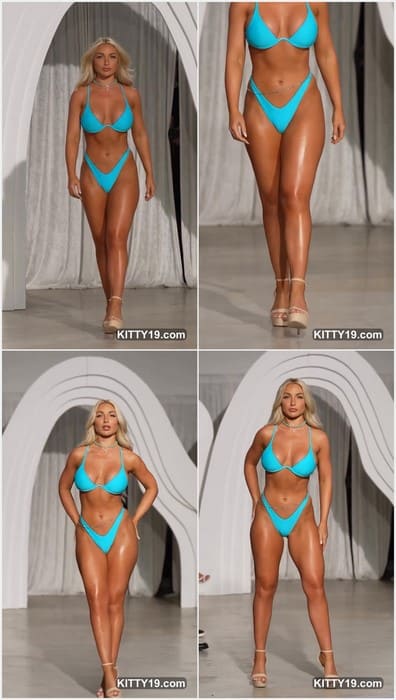 Shayna Holt nude in blue mini bikini and her perfect really fit body and big boobs. Sexy hot blonde with cameltoe. Download it!