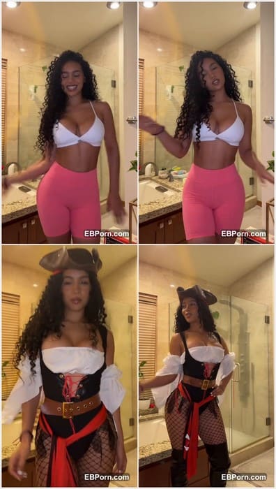 Barbara Ramirez nude model funny dancing in hot tight pants without panties. Absolutly hot and sexy girl! WOW