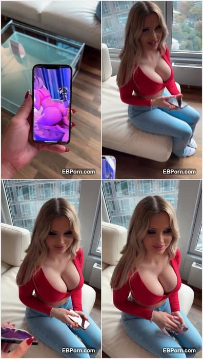 Barbie Stella hot blonde with adorable tits ready to kiss my penis right now. My dick so huge and ready for fuck only!