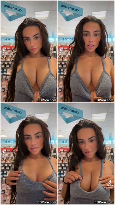 Bbrontte naked sexy brunette take off her t-short and show awesome big and fake boobs for me on public. Hottie and sexy slut!