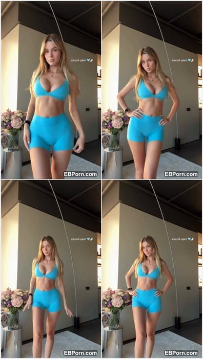 Dasha Boyko ass in hot tight pants and her pussy so smell good now! I wanna try for touching her pussy and kissing her asshole